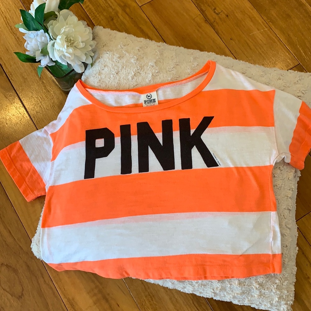Victoria Secrets PINK Cropped Tee